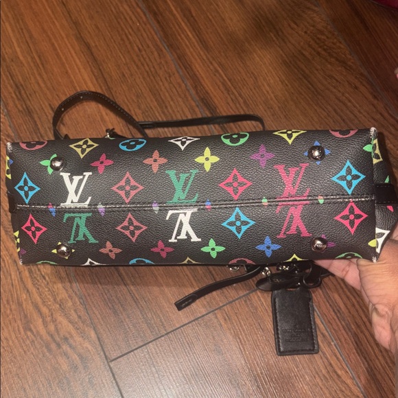 Louis Vuitton Black Multicolor Monogram Shoulder Bag - Picture 4 of 8